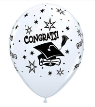 Load image into Gallery viewer, 11” congrats látex balloon
