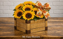 Load image into Gallery viewer, Autumn Sunflower Box