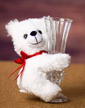 Load image into Gallery viewer, 3 Red Roses + Teddy Bear 5.5”