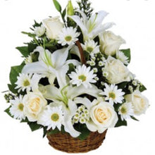 Load image into Gallery viewer, White basket