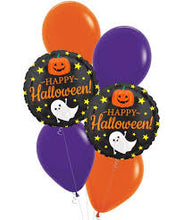Load image into Gallery viewer, HAPPY HALLOWEEN BALLOONS BQT