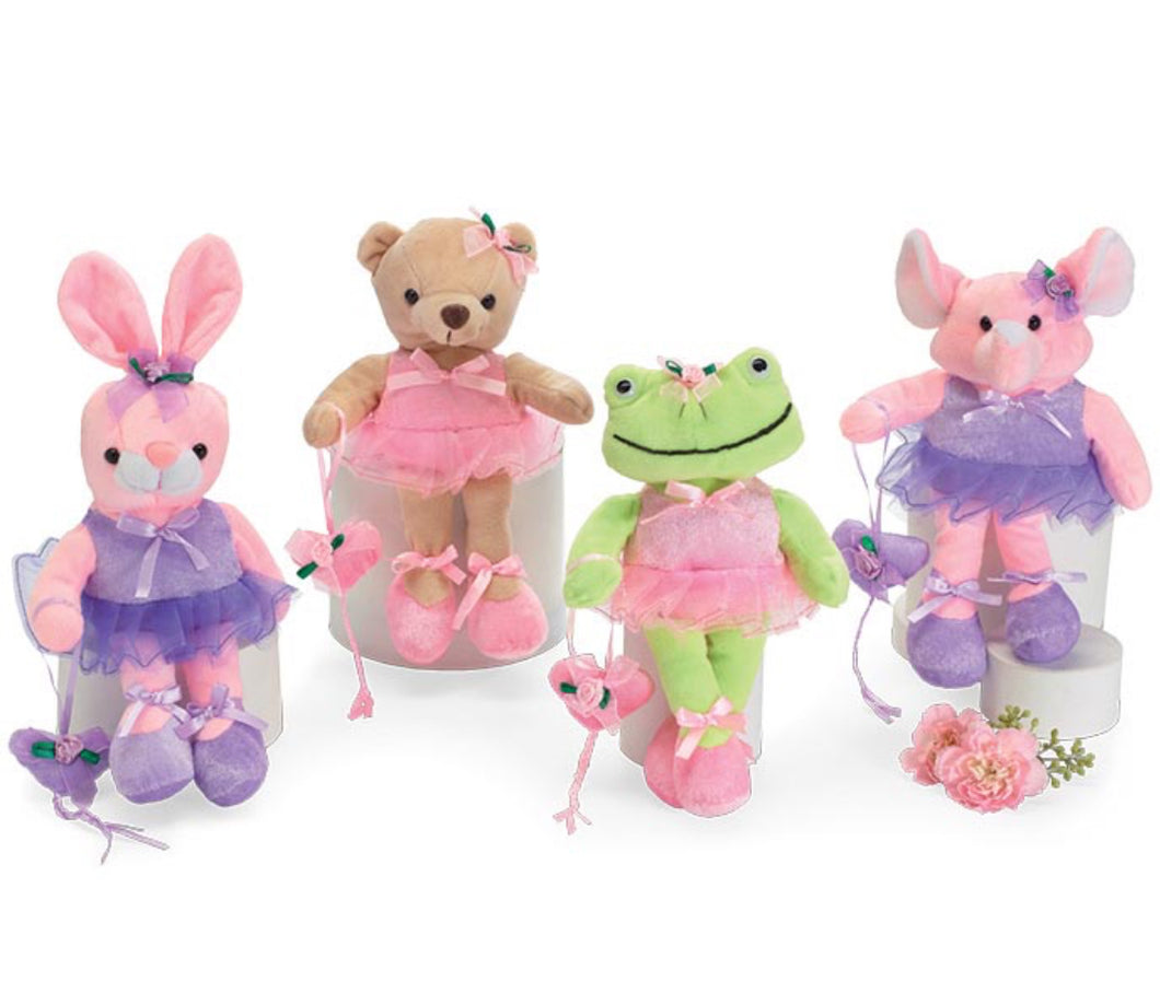 DANCE RECITAL PLUSH PIROUETTE BALLERINA