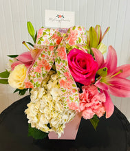 Load image into Gallery viewer, Floral Pink Tote Mother’s Day Edition
