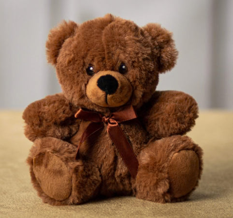 6” Brown teddy bear