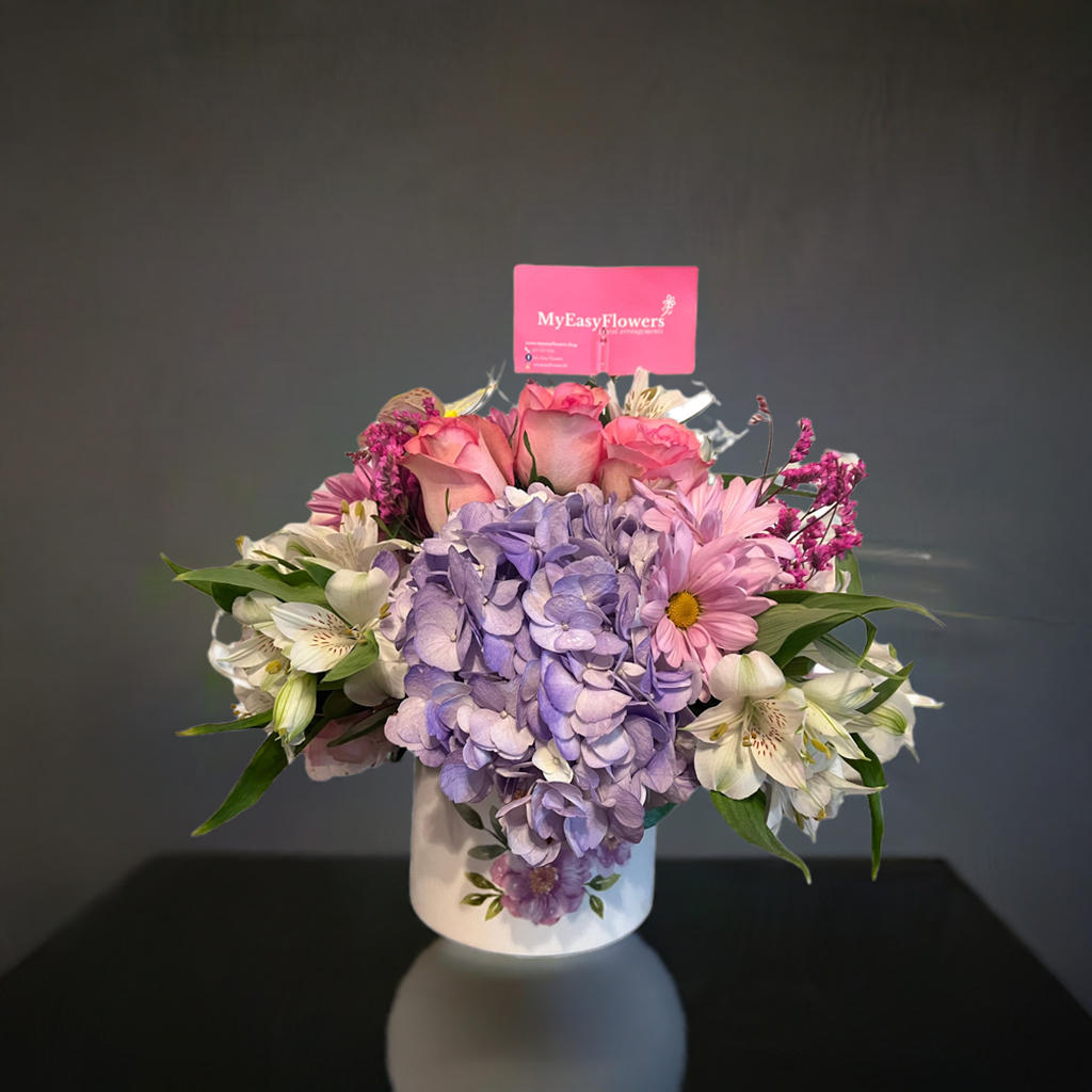 MOTHERS DAY designer choice in floral vase.- BEST SELLER