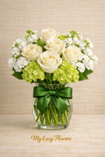 Load image into Gallery viewer, Green Grace Bouquet
