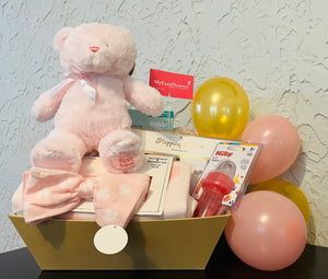 Baby Girl Gift Basket