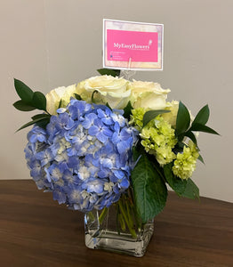 Peaceful Hydrangeas Bouquet