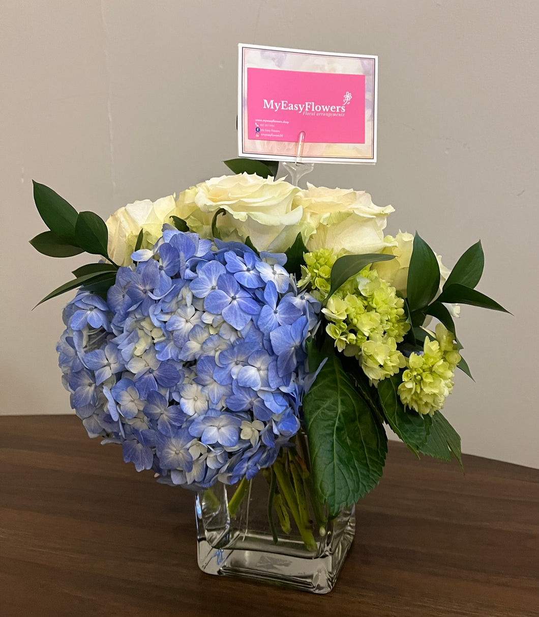 Peaceful Hydrangeas Bouquet